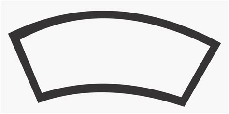 Curved Rectangle, HD Png Download - kindpng