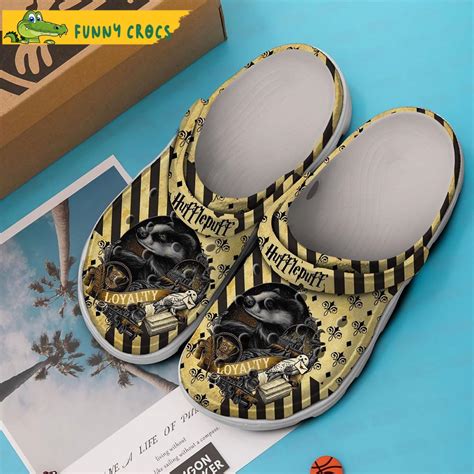 Funny Hufflepuff Loyalty Harry Potter Crocs Clog Shoes - Discover Comfort And Style Clog Shoes ...