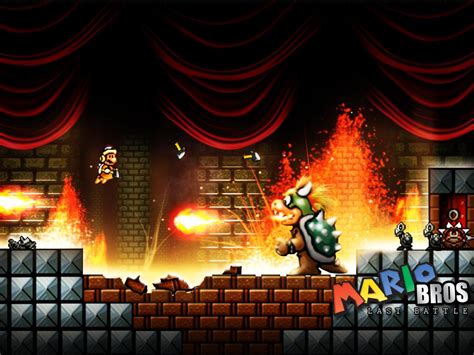 Mario vs Bowser Wallpaper - WallpaperSafari