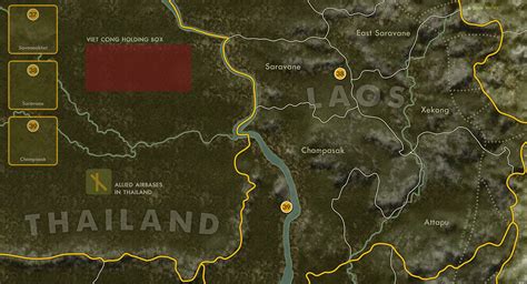 Game Map "The War in Vietnam" :: Behance