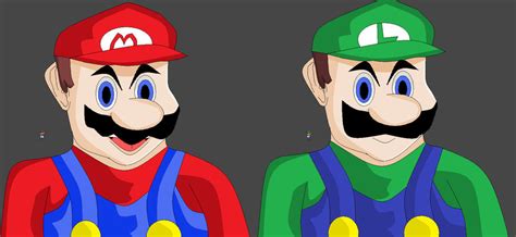 Smash Bros: Mario and Luigi by LeeHatake93 on DeviantArt