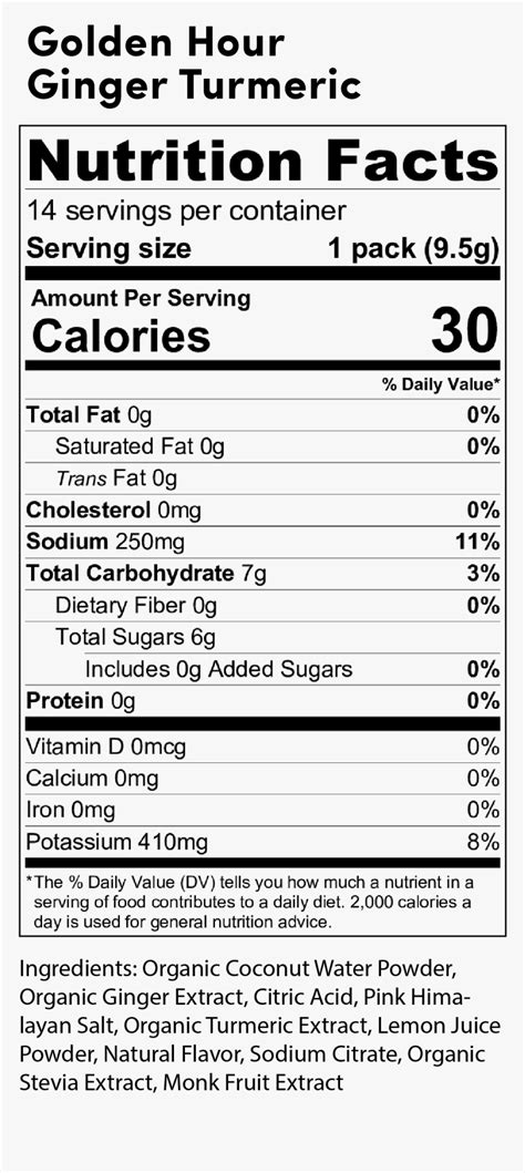 Nutrition Facts - Nutrition Facts Of Brown Rice, HD Png Download - kindpng