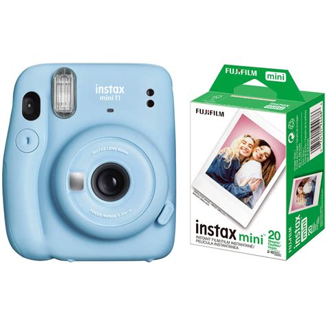 FUJIFILM INSTAX MINI 11 Instant Camera Kit with Twin Pack of