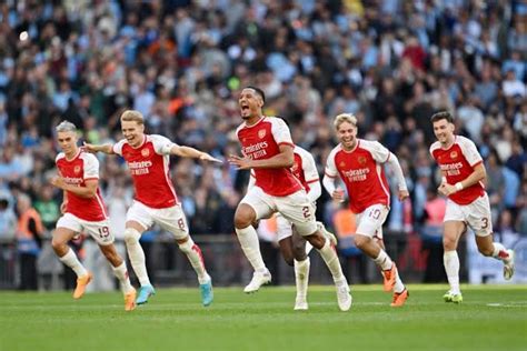 Arsenal Beat Man City On Penalty To Win Community Shield