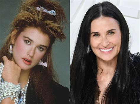 Demi Moore from The Brat Pack Then and Now | E! News