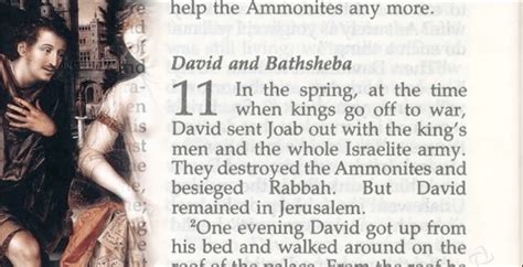 King David And Bathsheba Bible