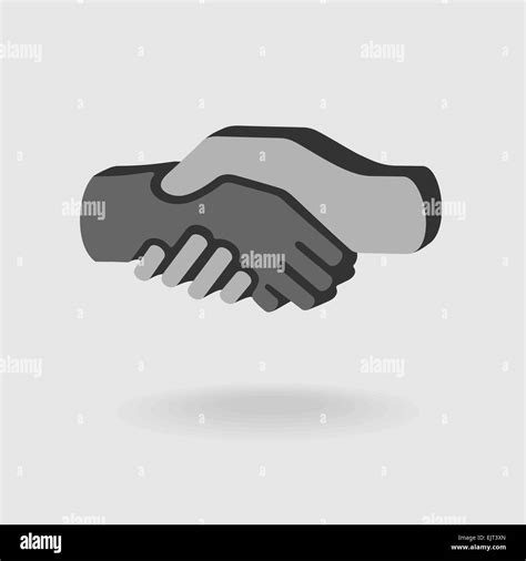 Handshake symbol hi-res stock photography and images - Alamy