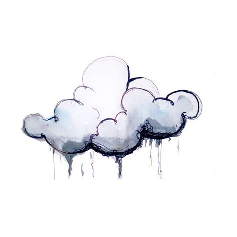 Rain Clouds Drawing at GetDrawings | Free download