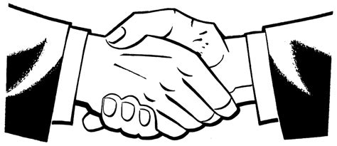 scout and guide left hand shake - Clip Art Library