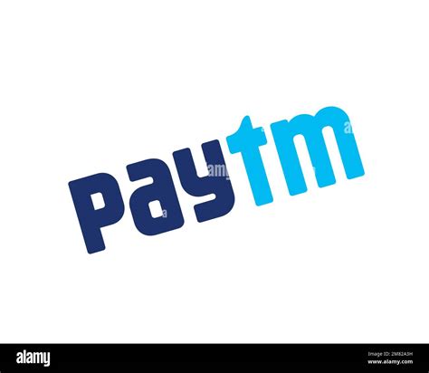 Paytm, Rotated Logo, White Background Stock Photo - Alamy