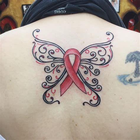 Breast Cancer Ribbon Tattoos - Cool Ideas For Pink Ribbon Tattoo ...