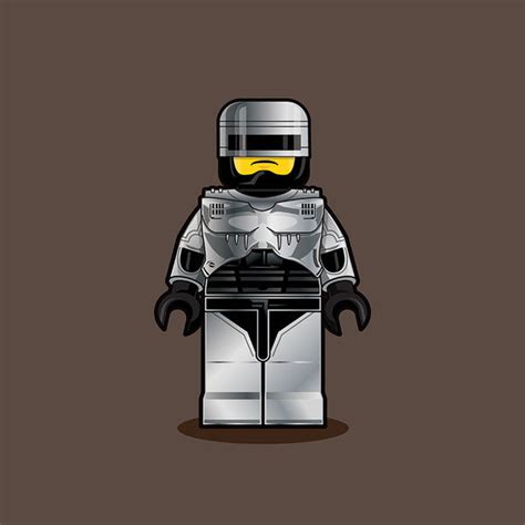 "LEGO RoboCop" by Dan Shearn - Hero Complex Gallery