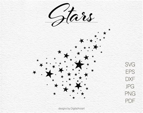 Stars Background Svg Stars Svg Star Svg Silhouette Star Cut - Etsy Finland