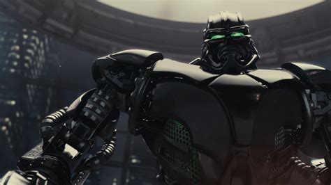 Green Eyes Black Robot 4K HD Real Steel Wallpapers | HD Wallpapers | ID ...