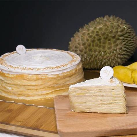 Exotic Musang King Durian Mille Crepe Cake – SENDingDong