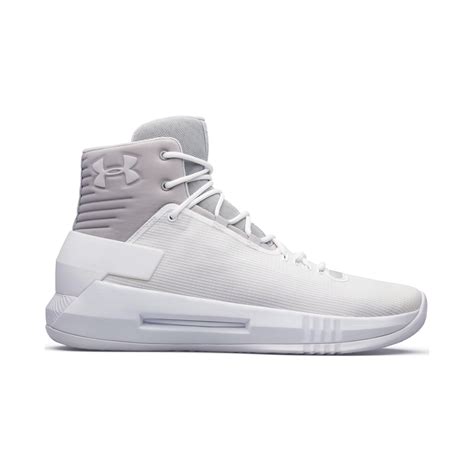 Under Armour Men's Ua Icon Drive 4 Custom Basketball Shoes in White for Men | Lyst