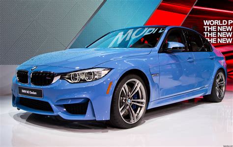 2015-Bmw-M3-Sedan-blue-color - Speedlux