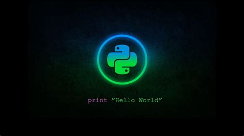 Python Logo Wallpaper