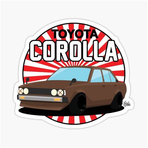 Jdm Toyota Corolla Stickers