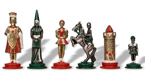 Metal Chess Pieces - The Chess Store