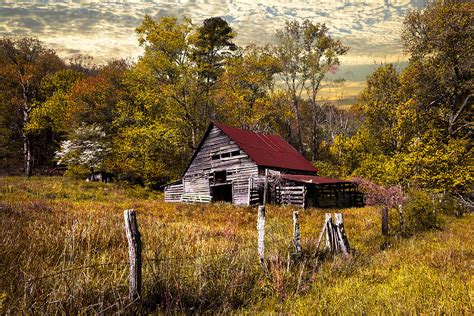 Old Barn in Autumn Photograph by Debra and Dave Vanderlaan - Pixels