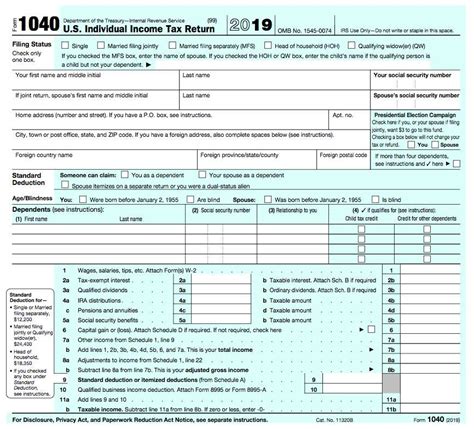 Form 1040: U.S. Individual Tax Return Definition