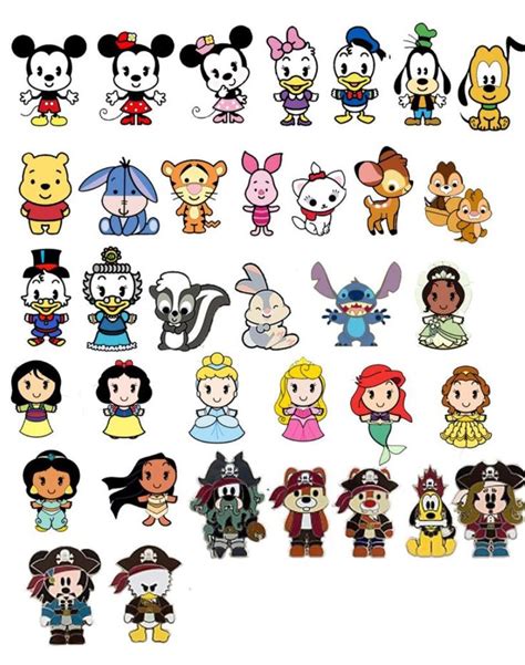 Disney characters are cool | Cute disney drawings, Kawaii disney ...