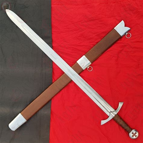 Weapons :: Swords :: Practical Swords :: Crusader Arming Sword and Scabbard