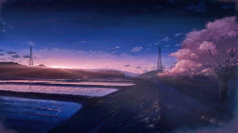 2560x1440 Anime Scenery Field 4k 1440P Resolution ,HD 4k Wallpapers,Images,Backgrounds,Photos ...