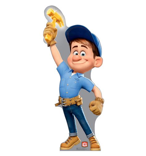 Life-size Fix-It Felix Jr. - Disney's Wreck-It Ralph Cardboard Standup ...