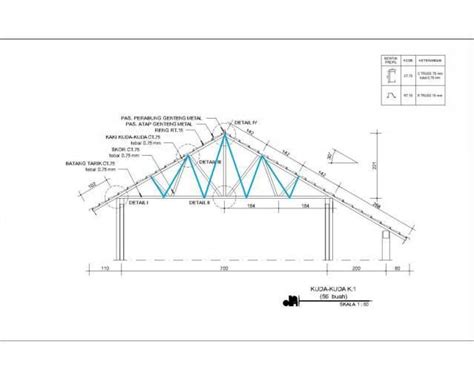 Konstruksi Atap Baja Ringan Dwg – Beinyu.com