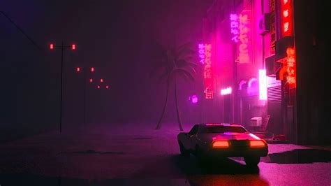 Synthwave City Wallpapers - Top Free Synthwave City Backgrounds ...