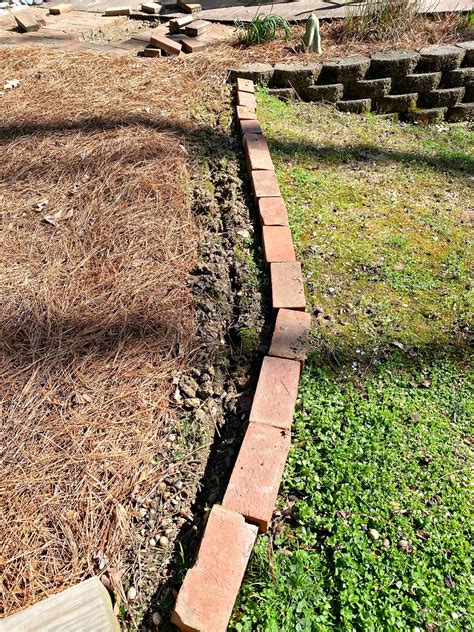 How to Lay Brick Garden Edging · Chatfield Court