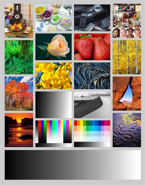 Color Printer Test Page Color Test Page Color Printing Test Page Printer Color Calibration ...