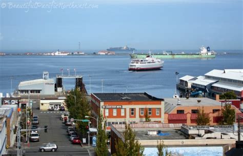 Port Angeles Washington in the North Olympic Peninsula