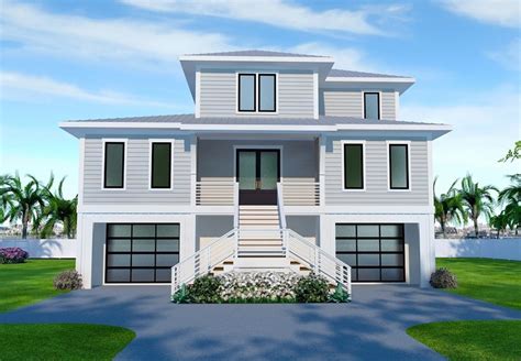 Marshview Landing - Coastal House Plans from Coastal Home Plans