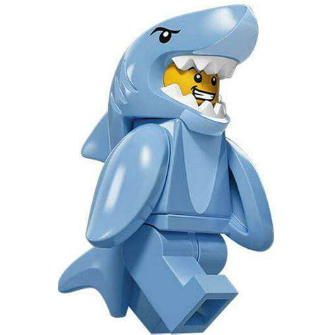 LEGO Series 15 Shark Suit Guy Minifigure (Left Shark) (No Packaging ...