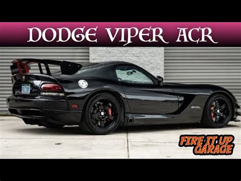 DODGE VIPER ACR SUPERCAR! 7K MILES BEAUTY! 2008 DODGE VIPER V12 RACE ...