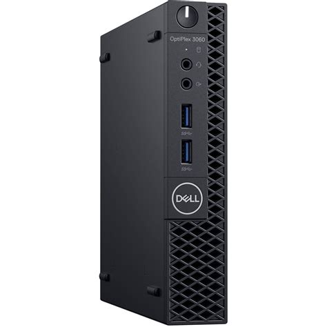 Dell OptiPlex 3000 3060 Desktop Computer - Core i3 i3-8100T - 4 GB RAM ...