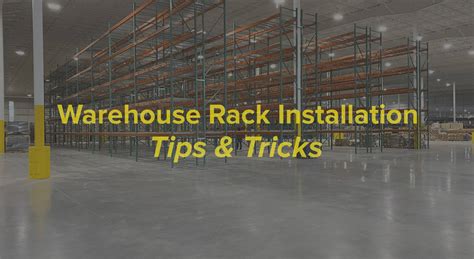 Warehouse Racking Installation: Tips, Tricks & When to Call a Pro