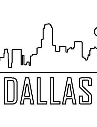 City Of Dallas Sticker - Exotic Brands