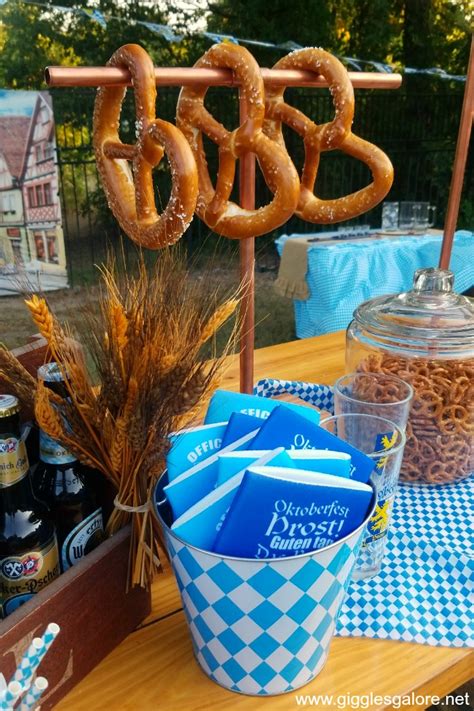 Backyard Biergarten Oktoberfest Party Ideas - Giggles Galore