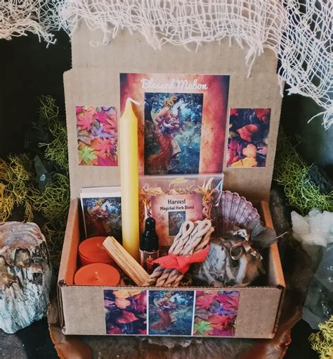 Mabon Box, Mabon Alter Set, Autumn Equinox Kit, Mabon Candles, Palo ...