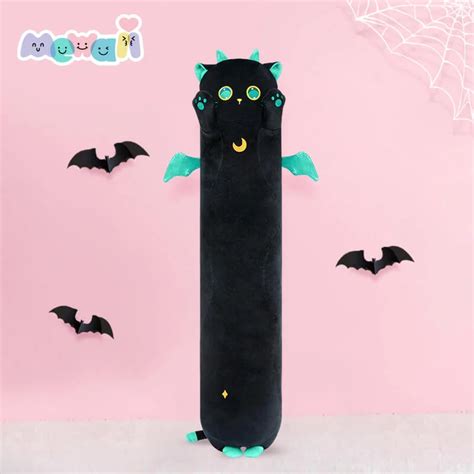 Mewaii Kawaii Plush Giant Long Cat Plush Stuffed Animal Pillow Toy