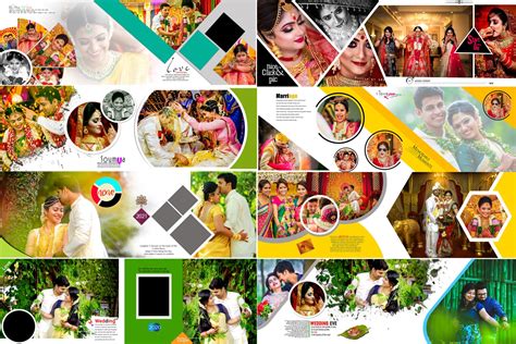 12X36 Wedding Album PSD Template