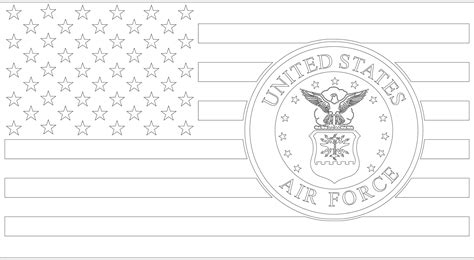 Air Force Seal Flag .svg, .dxf, Aspire, and Vectric Files - Etsy