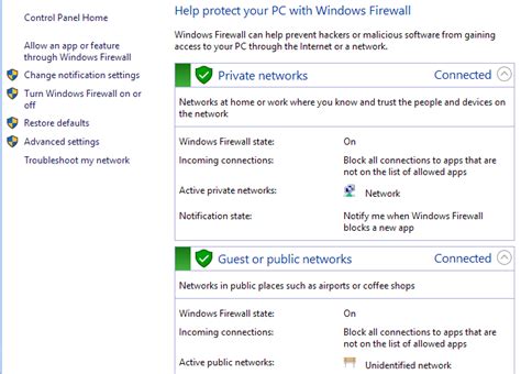 Adjust Windows 10 Firewall Rules & Settings