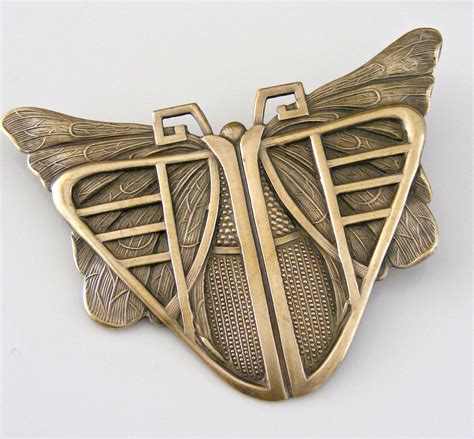 Vintage Brooch Art Deco Brooch Butterfly Jewelry