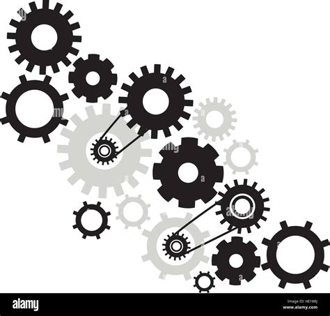 Isolated gears design Stock Vector Image & Art - Alamy