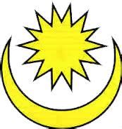 Bulan Sabit Dan Bintang Bendera Malaysia - Madalynngwf